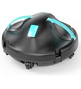 jardinito Aspirateur Piscine, Robot Piscine sans Fil 120 Minutes de Nettoyage, Stationnement Automa...