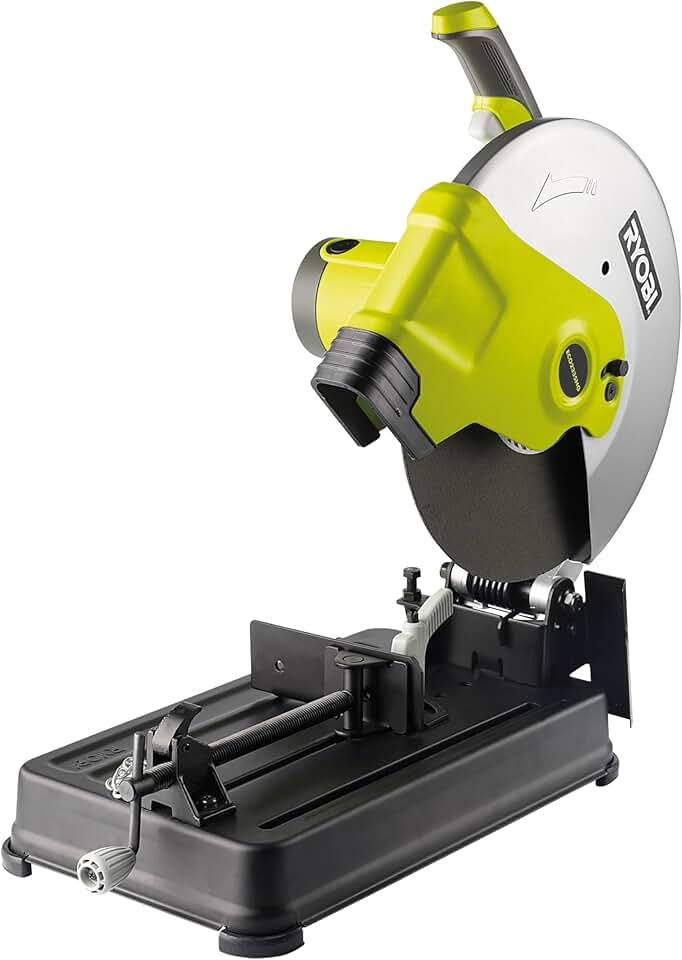 jardinito - tronçonneuse à métaux 355mm 2300W, lame, étau, ECO2335HG