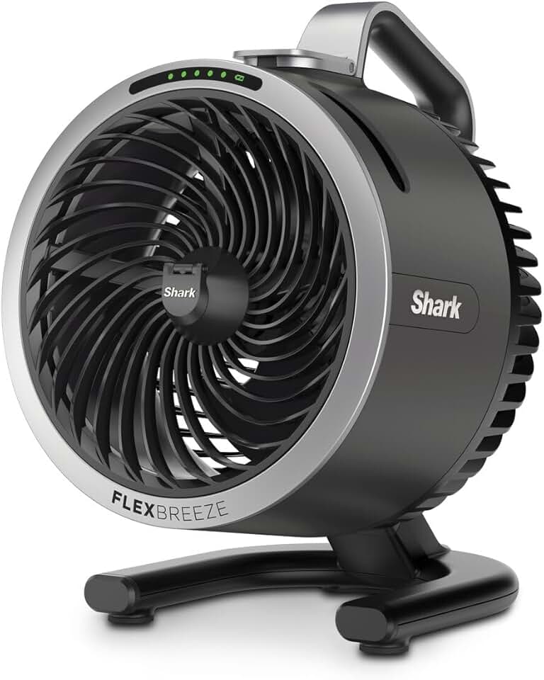 jardinito - FlexBreeze - ventilateur brumisateur portable, léger, 5 vitesses silencieux, utilisation sans fil, FA050EU