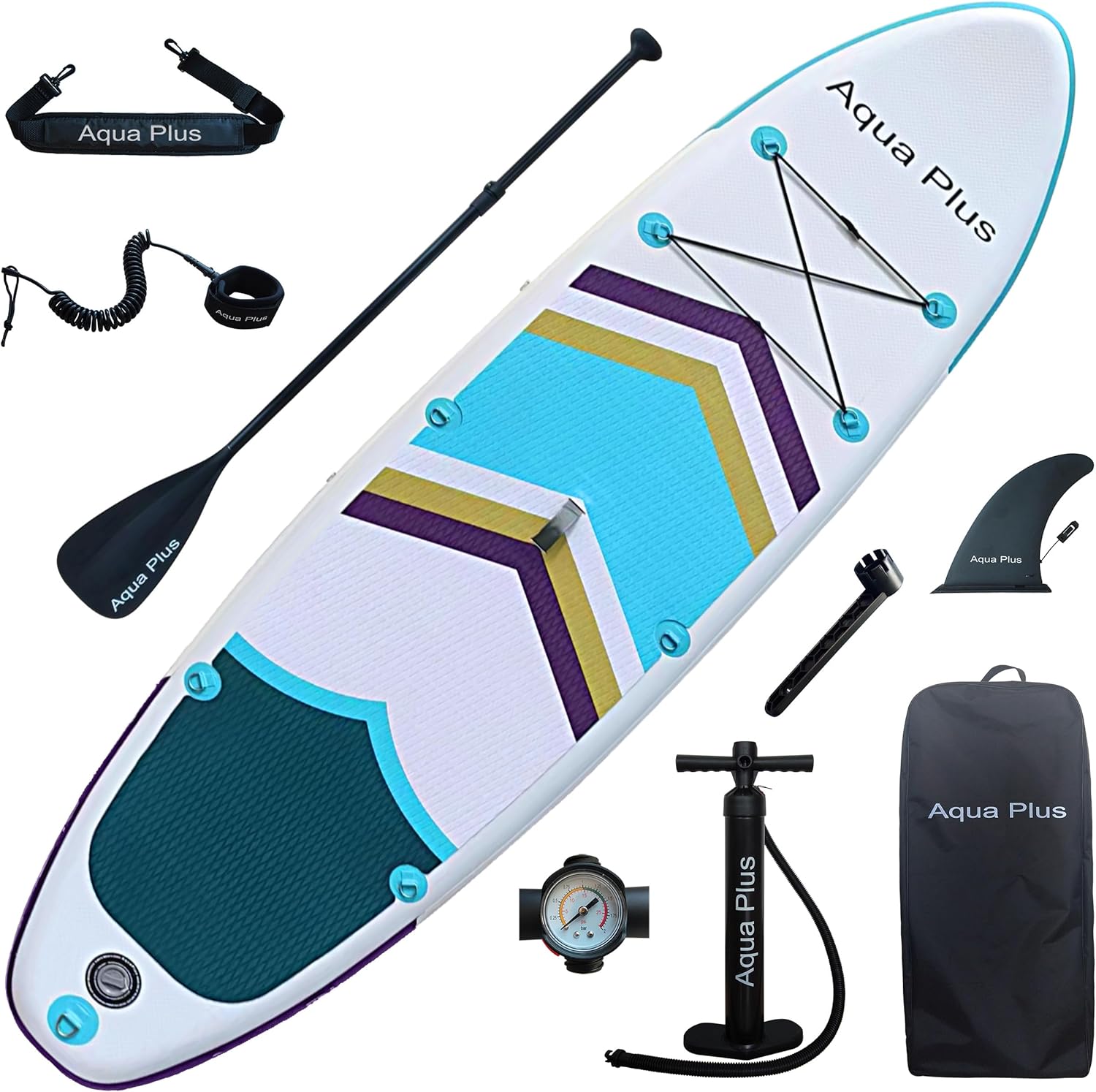 jardinito - planche SUP gonflable 15cm - pagaie, sac, pompe