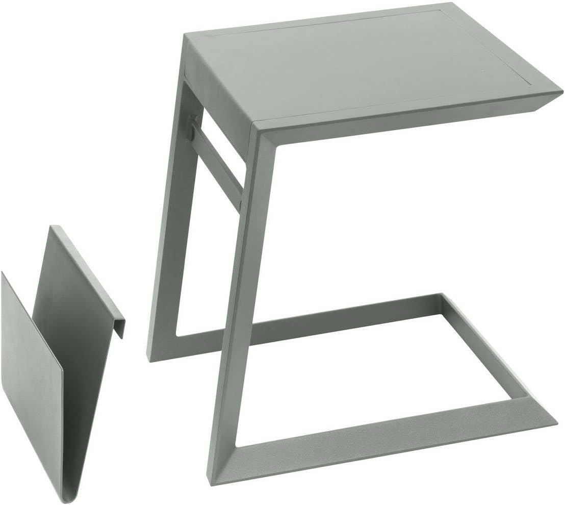 jardinito - Table d'appoint Allure - 55x45x55 cm - Vert Laurier
