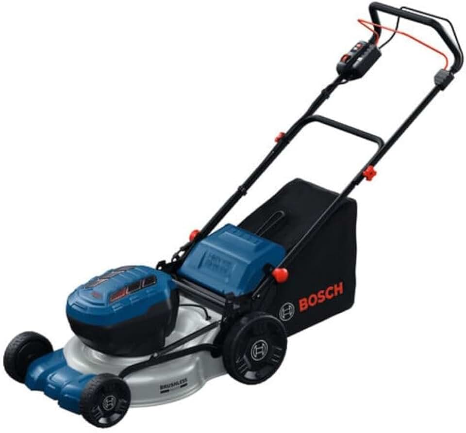 jardinito Pro Tondeuse à gazon autotractée sans-fil GRA18V2-46SP (largeur de coupe: 46 cm, hauteur de coupe: 30-70 mm, sac de ramassage en tissu 60 l, accessoire de mulching, sans batterie)