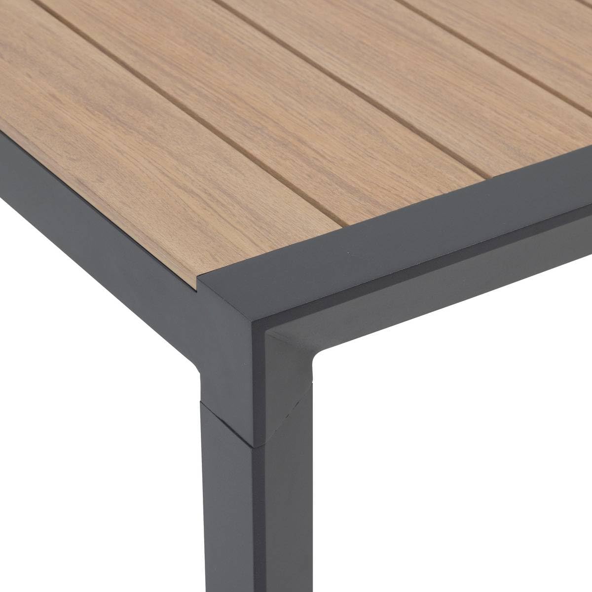 jardinito - Evasion 6 places - Effet bois honey, graphite - Aluminium