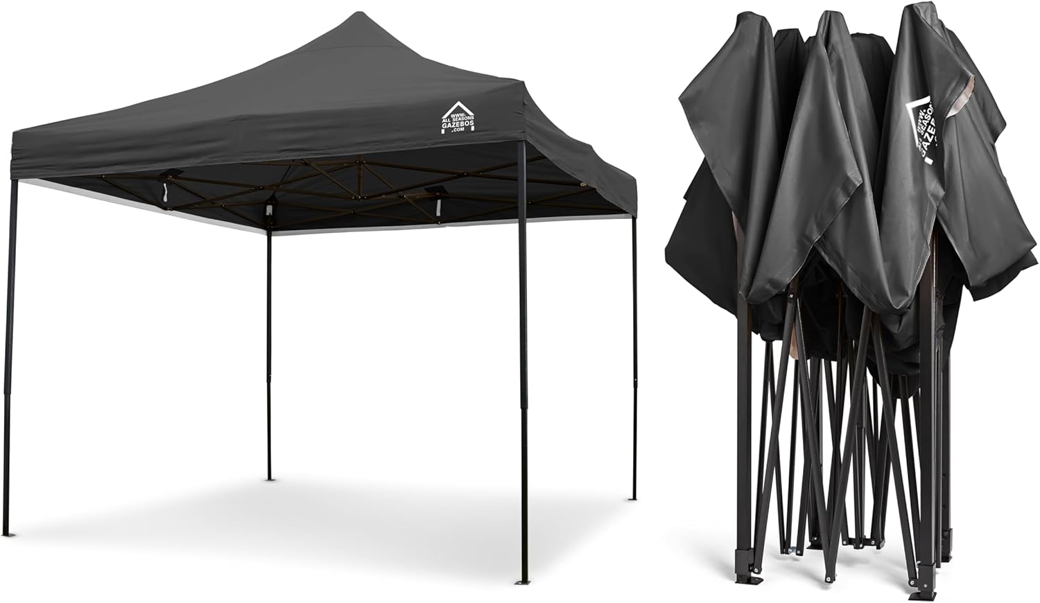 jardinito - Tonnelle pliante série standard - 3x3m - robuste, étanche, accessoires inclus