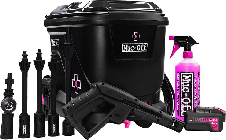 jardinito - Nettoyeur Haute Pression Starter Bundle - 20L - 4 lances, nettoyant Nano Tech