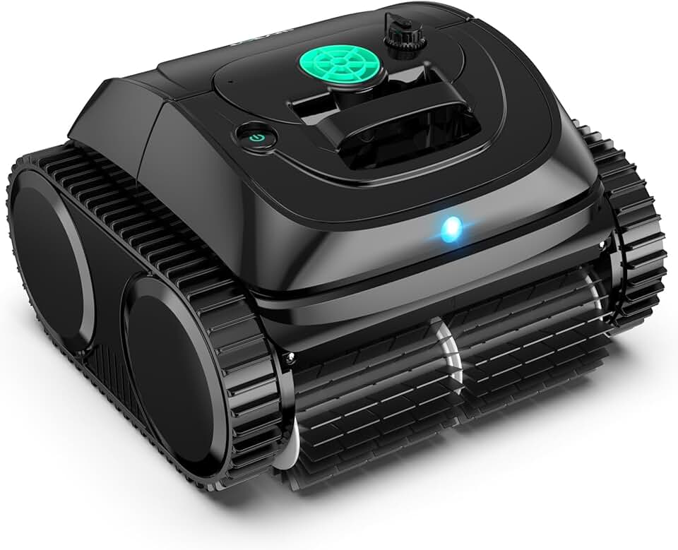jardinito - C1-Plus Robot Piscine Sans Fil - Nettoyage 4-en-1, Paroi & Ligne d'eau, 160min/160m², Navigation Intelligente, A