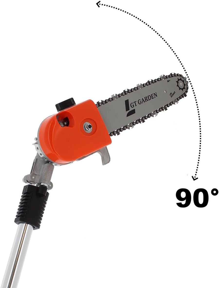 jardinito - Élagueuse thermique perche orientable 4,15m 52cm3 3CV
