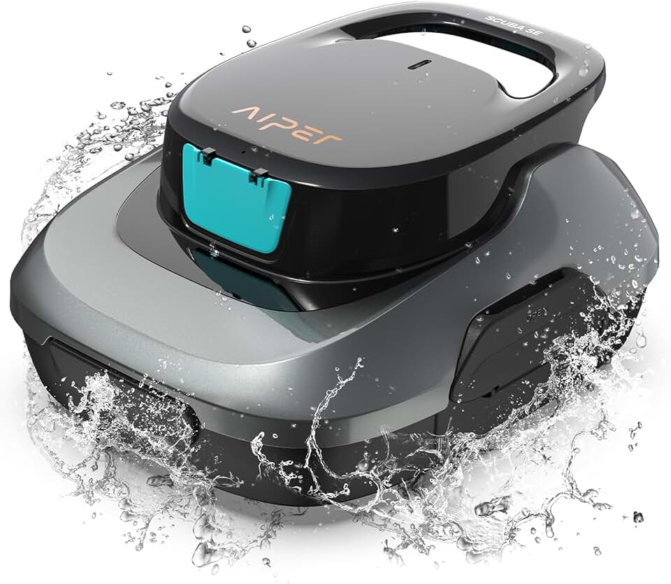 jardinito - Scuba SE - compact, sans fil, 90min, 80㎡, station auto