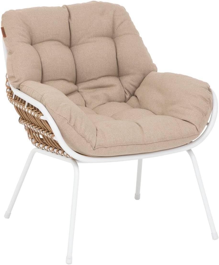 jardinito - Paopao Duo - acier époxy blanc 2 places - compact et élégant