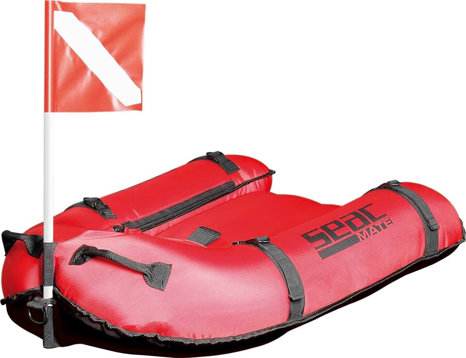 jardinito - Sea Mate - planche gonflable rouge - passerelle stable