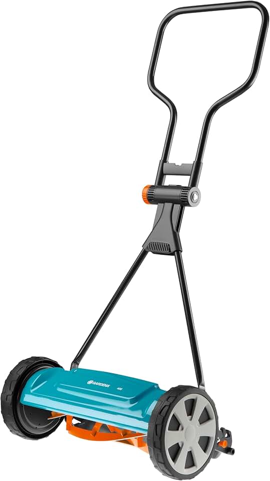 jardinito - 400 Classic - 40 cm - tondeuse hélicoïdale sans friction, 200 m², acier, 4018-20