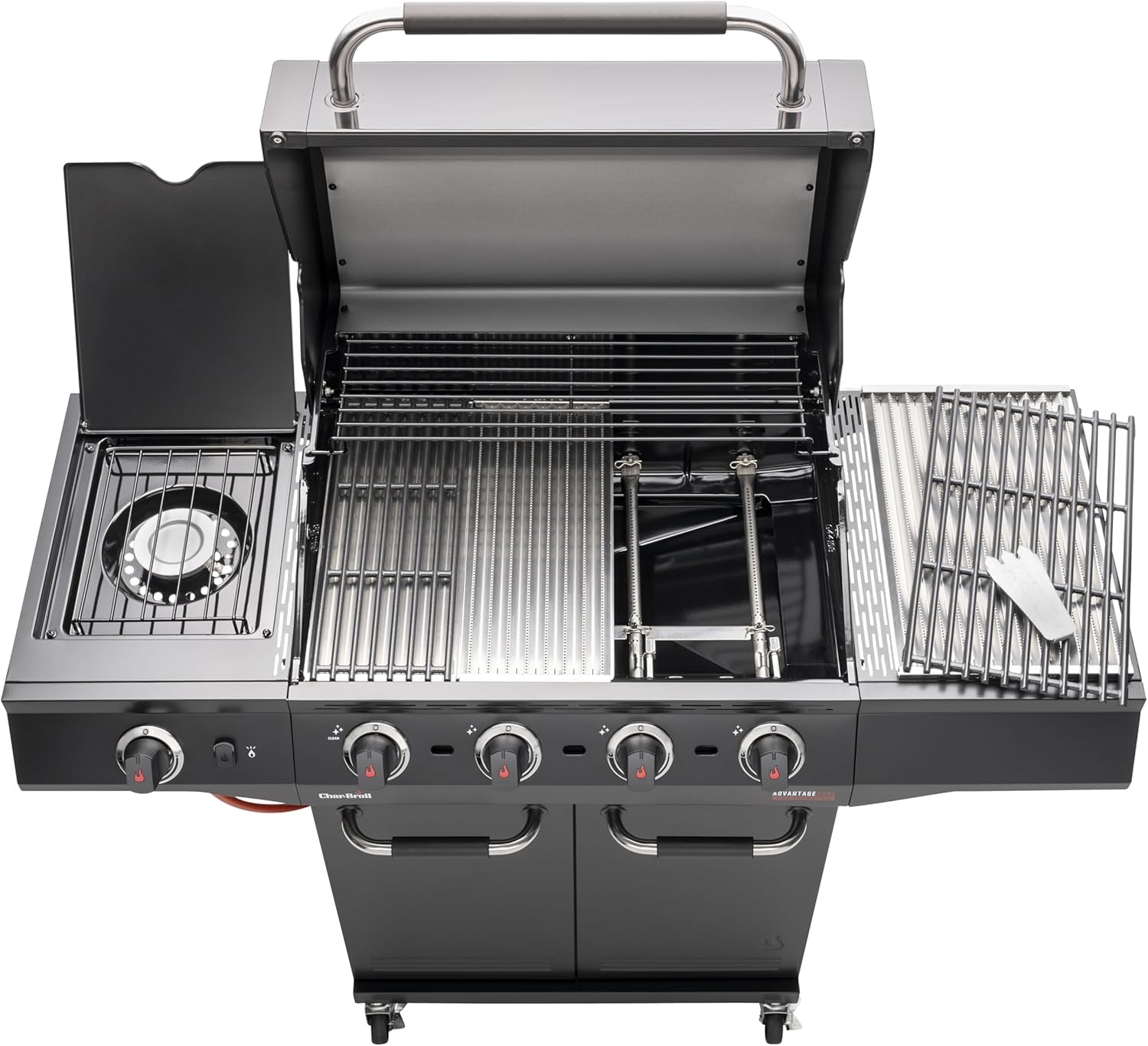 Char-Broil - Advantage CORE B - 4+1 brûleurs, TRU‑Infrared, brûleur latéral
