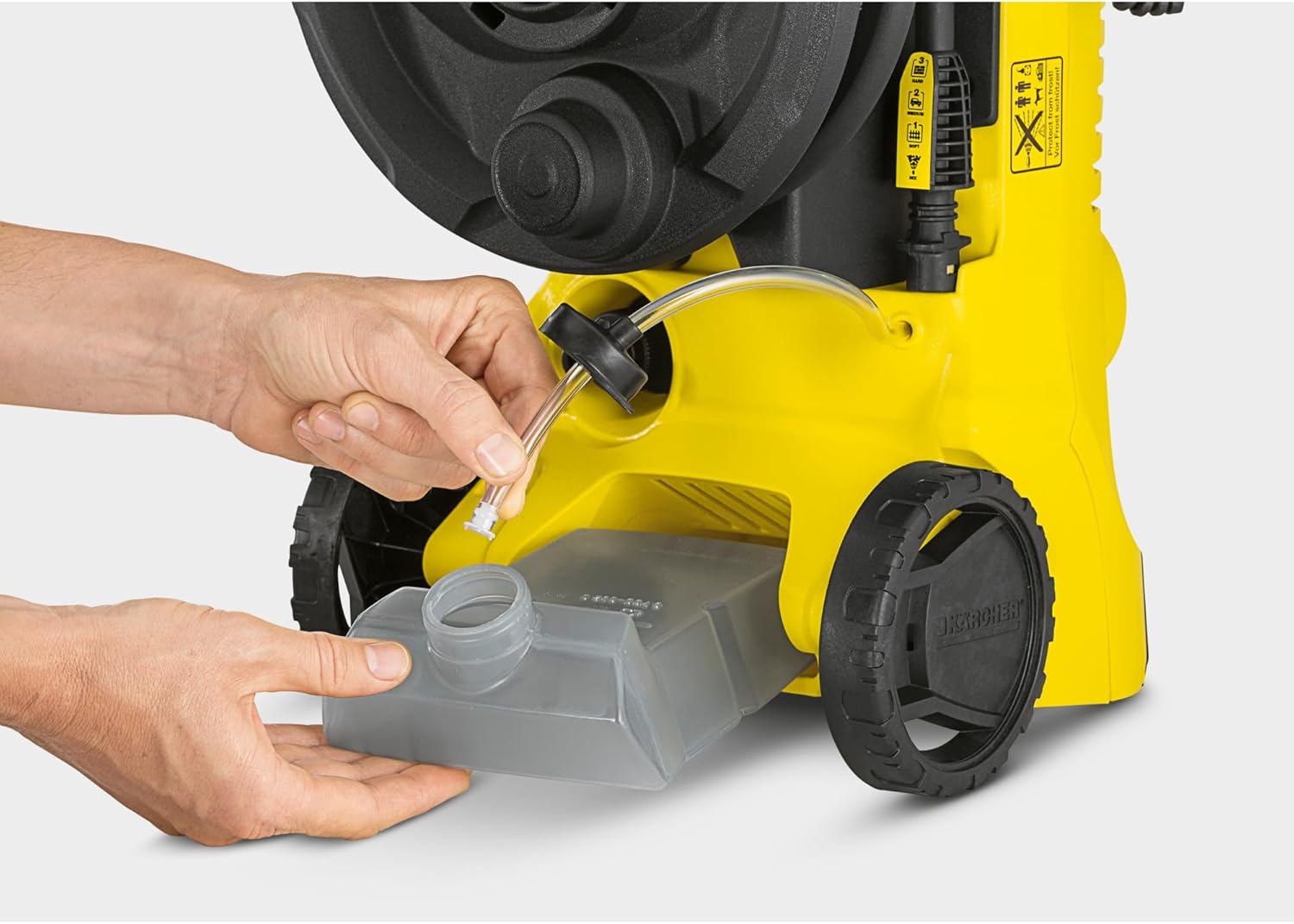 jardinito - K 3 Power Control - nettoyage haute pression - app intelligente - jaune/noir