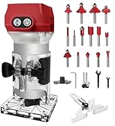 jardinito Fraise de bord sans fil pour batteries Milwaukee M18 18 V, défonceuse sans balais portable