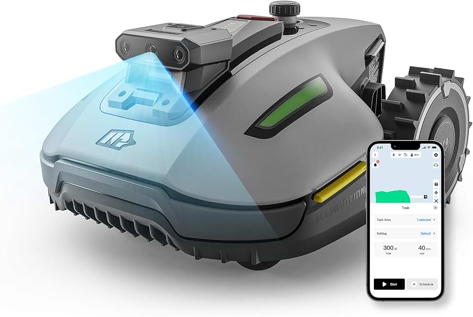 jardinito - YUKA Mini - 700 m² - tondeuse robot AI vision triple caméra YUKA Mini