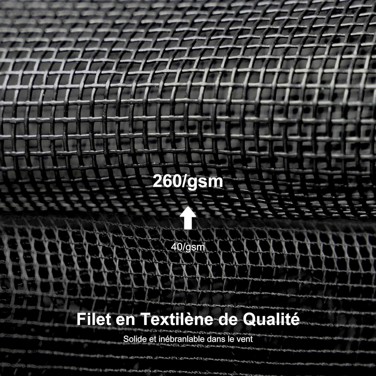jardinito - Pergola Série Extérieur - 6x4m - Toit acier, moustiquaire, rideaux, gouttière