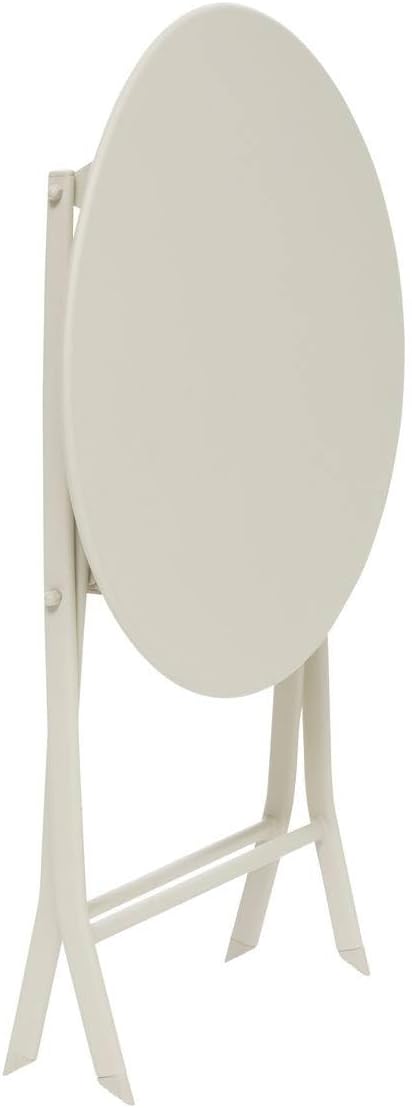 jardinito - Greensboro Ambre - ronde, pliante 2 places - acier epoxy renforcé