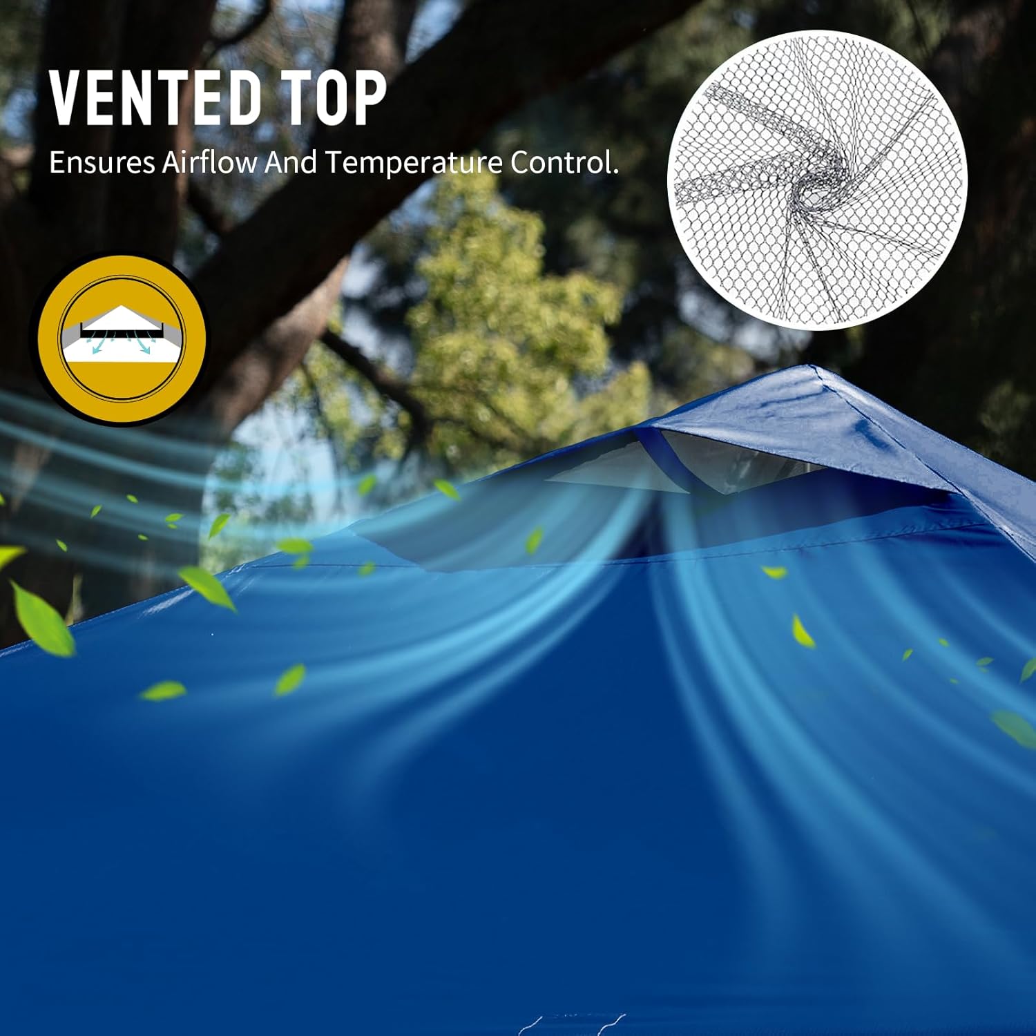 jardinito - Tonnelle pliante 3x3m - imperméable, UPF 50+, sacs de sable