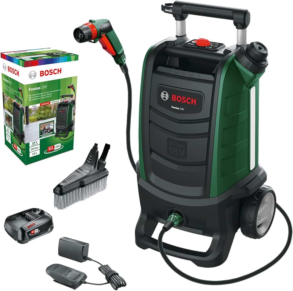 jardinito - Fontus 18V - compact sans fil, batterie incluse, carton