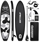 jardinito Stand Up Paddle Planche de Surf Sup Gonflable Complet Accessoires Pagaie Réglable, Pompe...