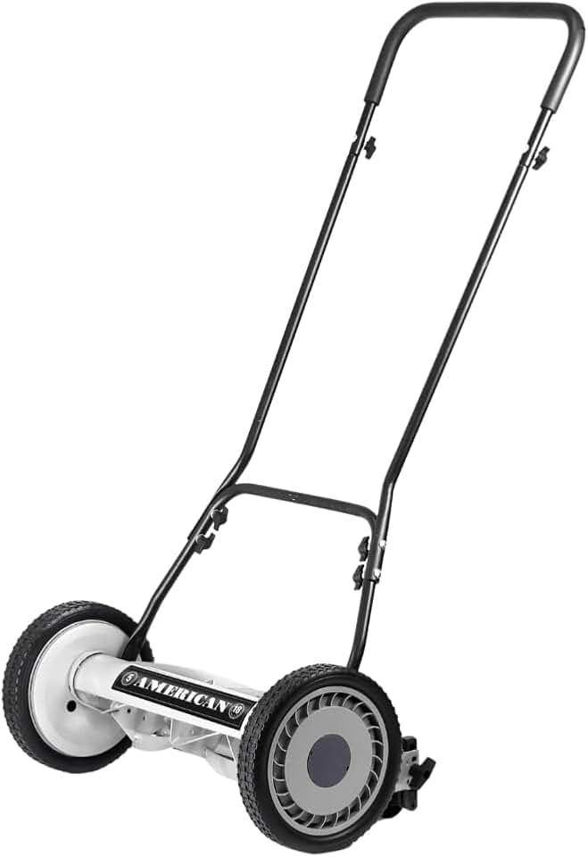 jardinito - Tondeuse Hélicoïdale 5 lames 45cm réglable, silencieuse