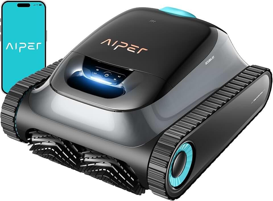 jardinito - Scuba S1 - robot piscine - 270min, filtration fine, 11 capteurs, app - Scuba S1