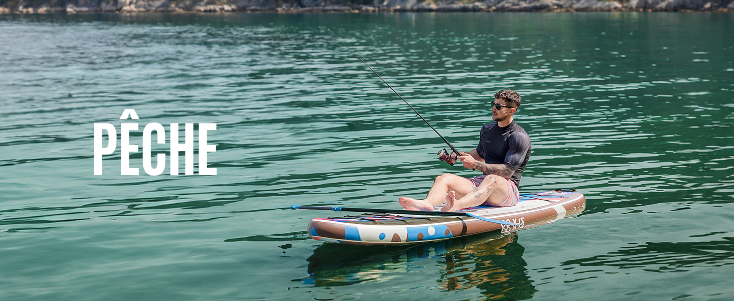 ZLX Paddle Gonflable Adulte 2 Place