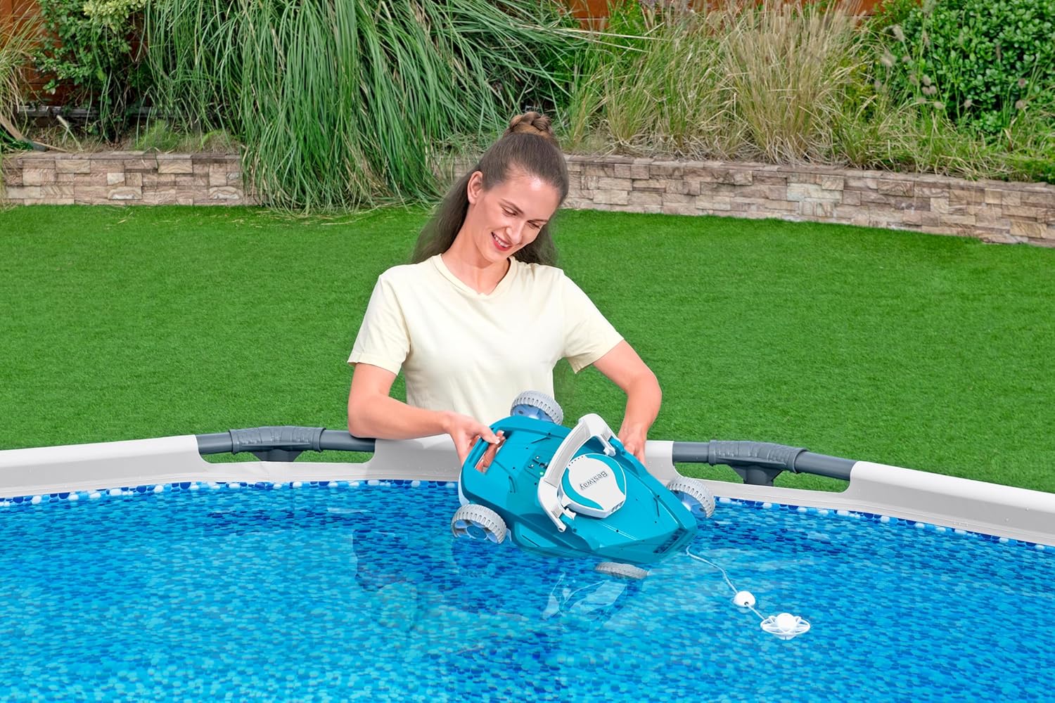 Aquatronix - robot piscine série G200 - jusqu'à 9,56m - nettoyage autonome G200