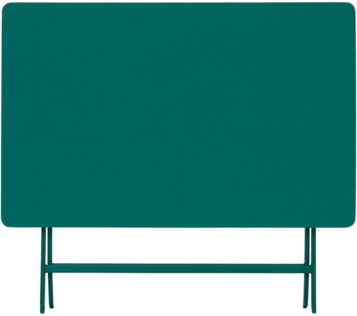 jardinito - Greensboro Opale - rectangulaire pliante 4 places - acier antirouille renforcé