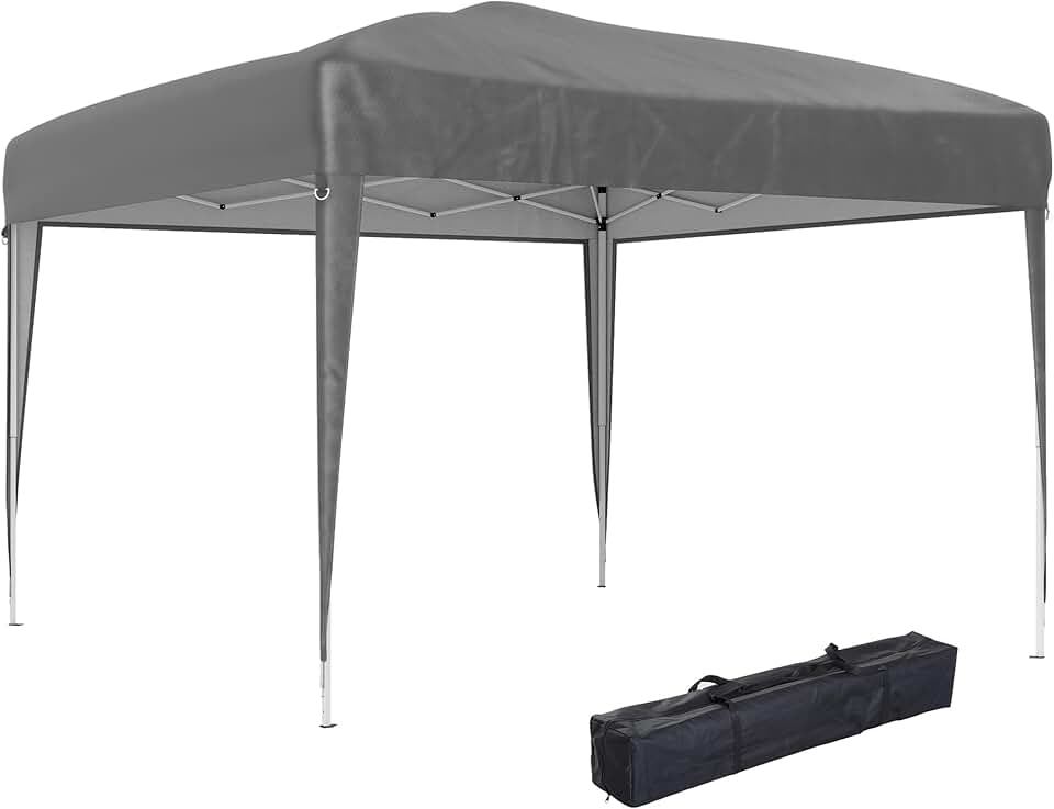 jardinito - Tonnelle pliante série jardin - 3x3m - anti-UV, sac inclus