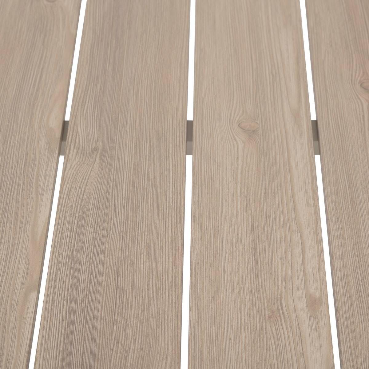 jardinito - Evasion 4 places - aluminium effet bois lin et argile