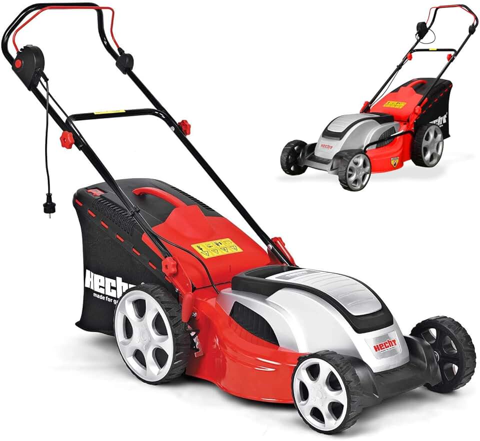 jardinito - Tondeuse électrique série 1845 - 46 cm, 1800 W, bac 60 L