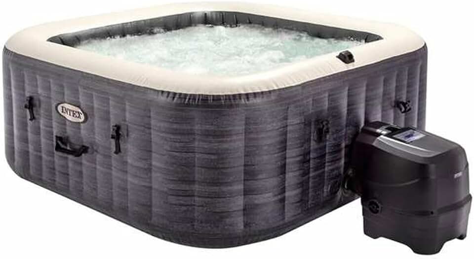 jardinito - Pure Spa Ardoise 4 places - spa bulles - 28450EX