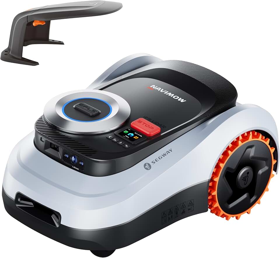 Segway - jardinito i215 - dimensions garage inclus - tondeuse robot LiDAR, cartographie automatique, 4G, pentes 45% - i215