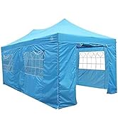 jardinito Pavillon Ultra-résistant à Ouverture instantanée de 3m x 6m avec 4 Poids lége...
