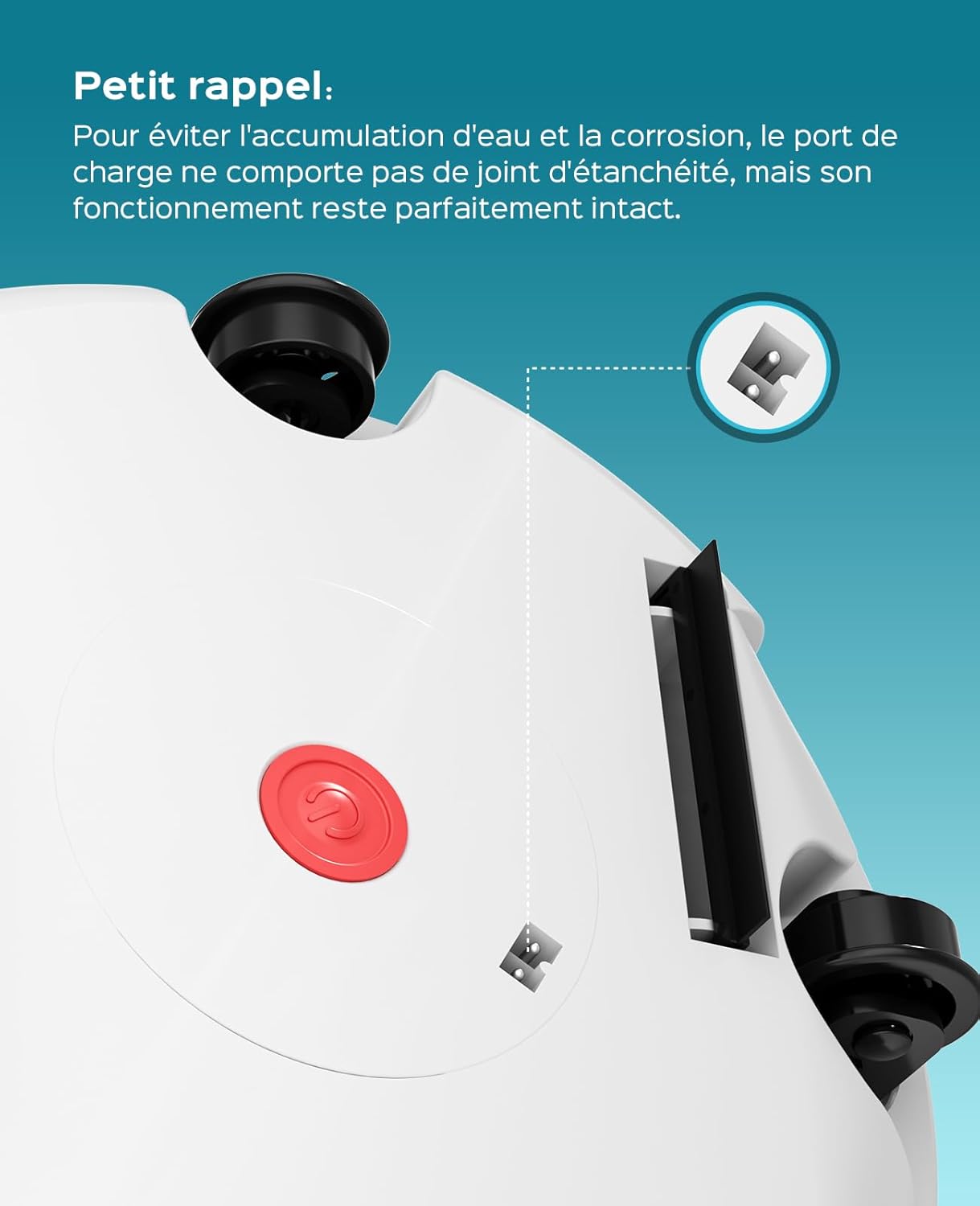 jardinito Winny 200 Robot Piscine, Aspirateur Piscine Sans Fil Avec Batterie, Autonomie 75 Min pour Piscines Hors-Sol 60m², Double Filtration,Stationnement Automatique(Transparent Vert Blanc)