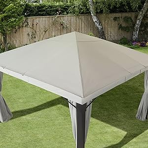 tonnelle de jardin pavillon jardinito intent24 toit