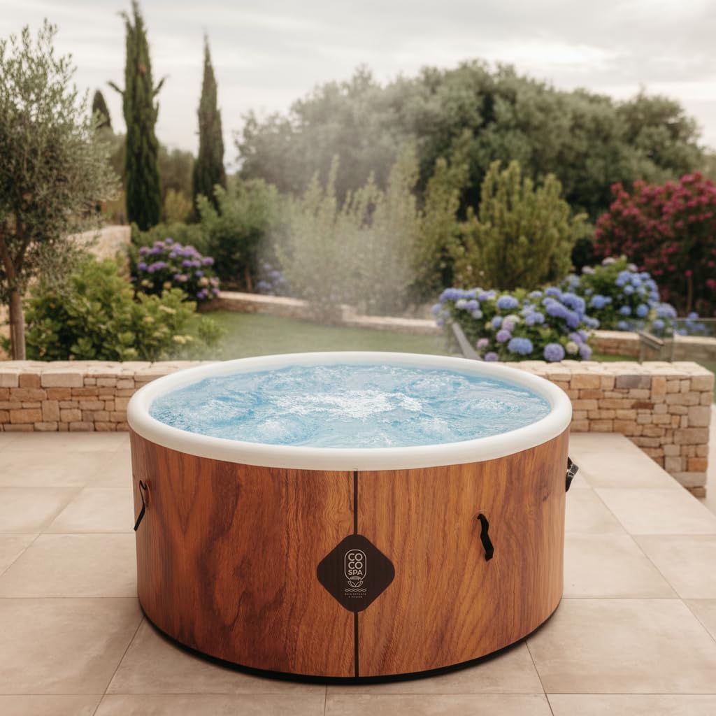 jardinito - Spa Gonflable 150 cm - 800 L - 140 jets - 2240 W