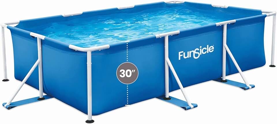 jardinito - Activity Lap Pool - 3x2x0,75m - Piscine tubulaire rectangulaire