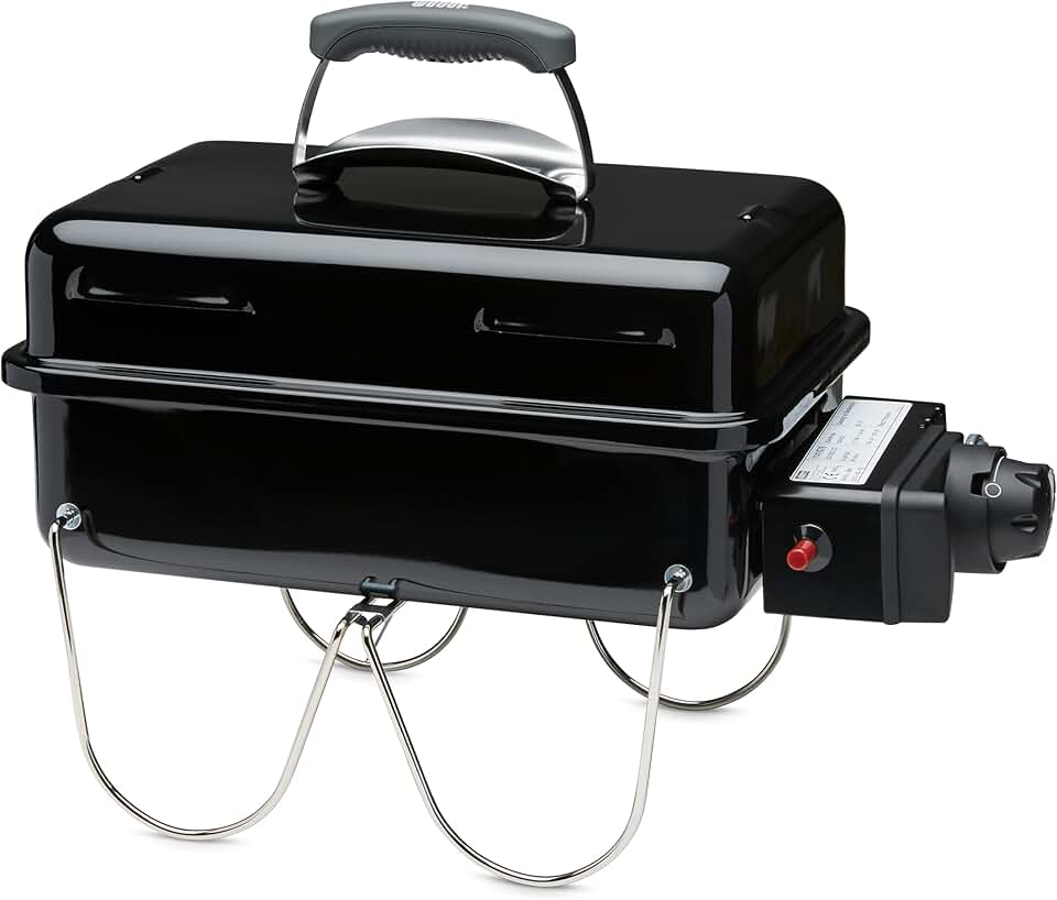 jardinito - Go-Anywhere - 42x26cm - barbecue gaz portable pieds repliables