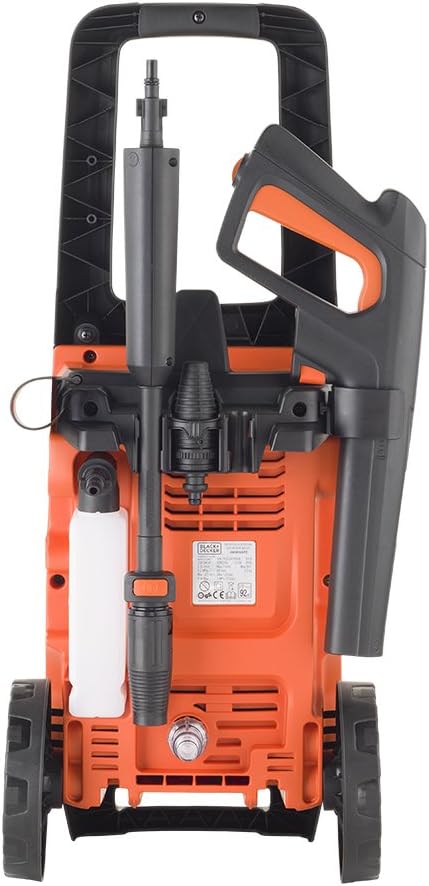 jardinito Nettoyeur Haute Pression BXPW1600PE avec Patio Cleaner et Brosse Fixe (1600 W, 125 Bar, 420 l/h)