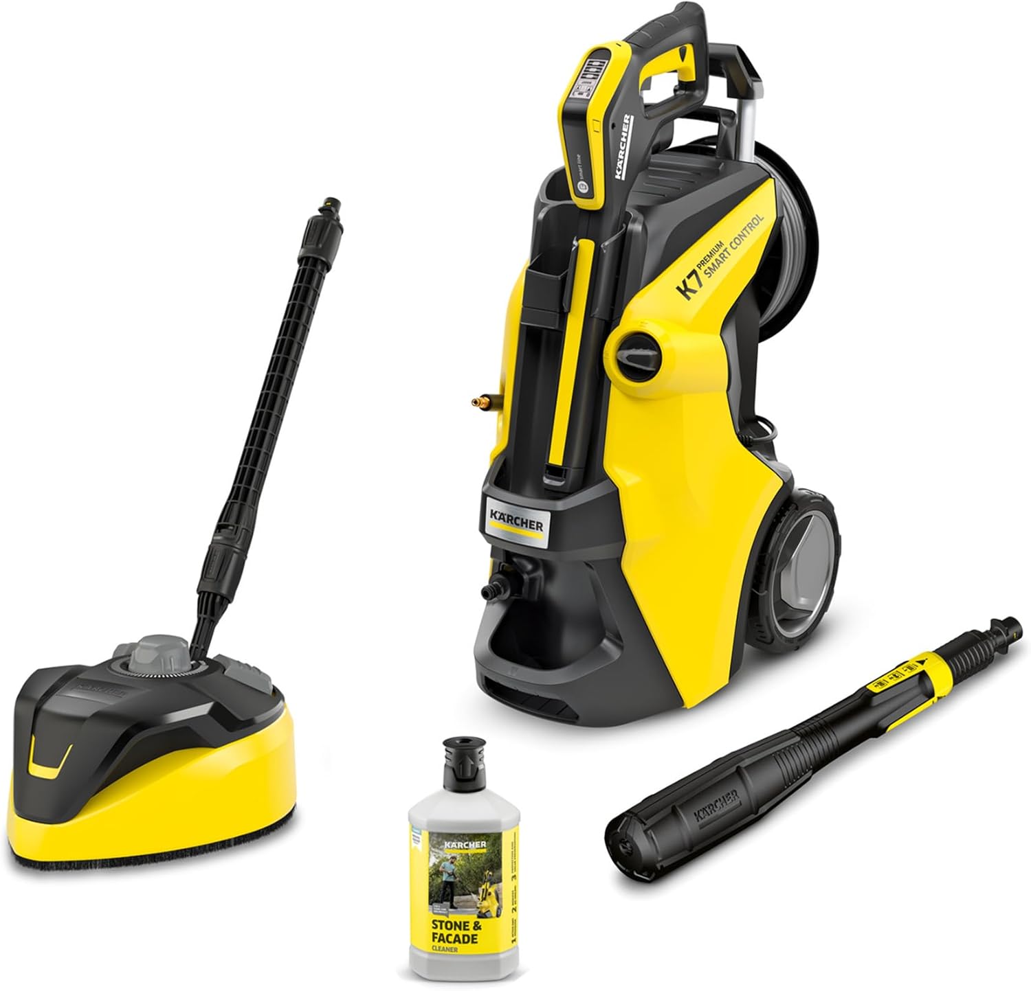 jardinito - K 7 Premium Smart Control - 17,7 kg - 180 bar, 600 l/h, lance multi-jets, Rotabuse
