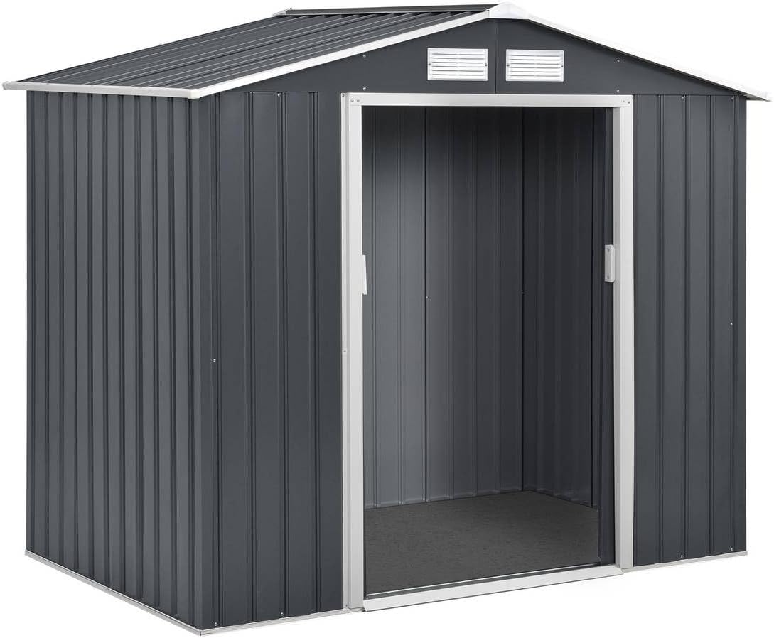 jardinito - Abri de Métal Vegas - 2.7m² - gris - 1299_‎93414