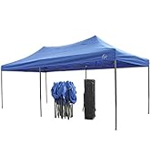 jardinito - Tonnelle pop-up 3x6m entièrement imperméable - Bleu roi