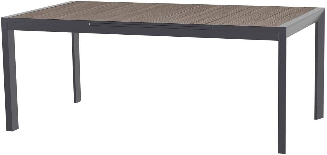 jardinito - Evasion - 10 places - table aluminium extensible extérieur