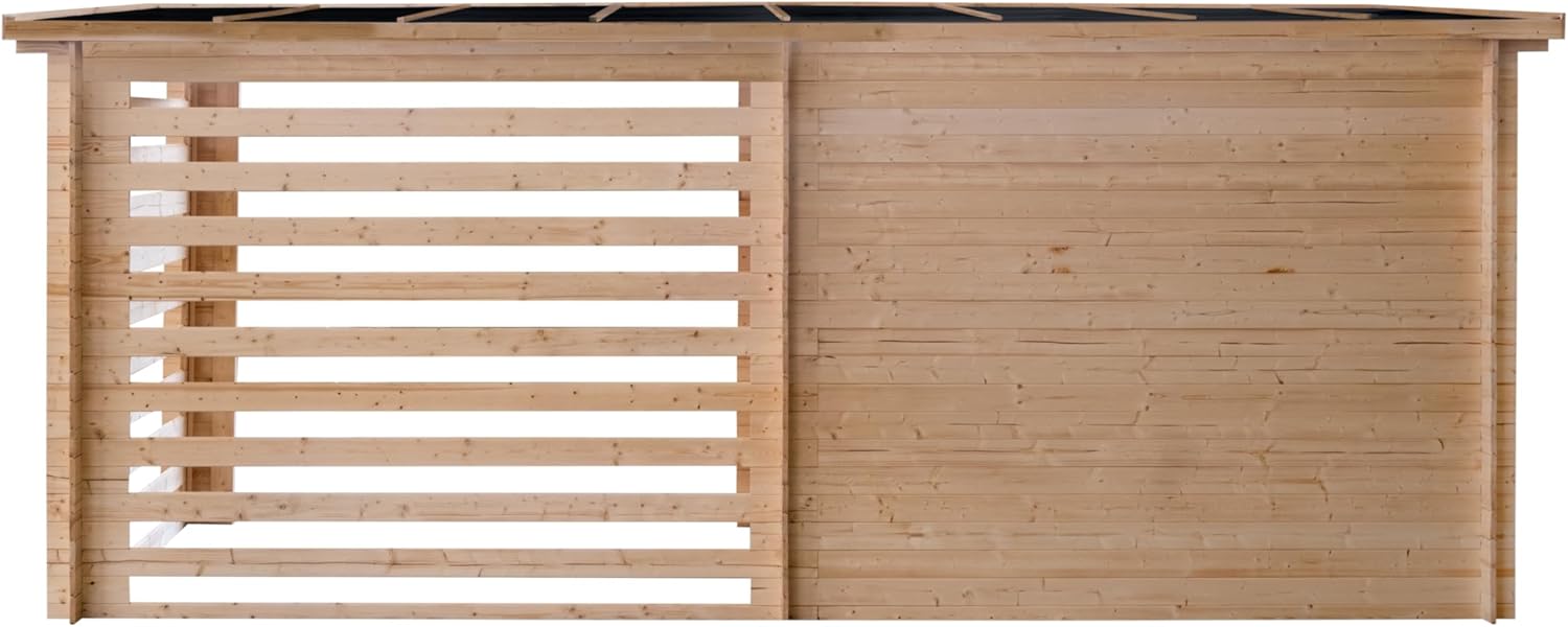 Abri de jardin en bois - 10.5m², 