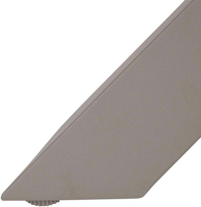 jardinito - Table de jardin Oryon - 130cm ronde - 6 places, coloris café