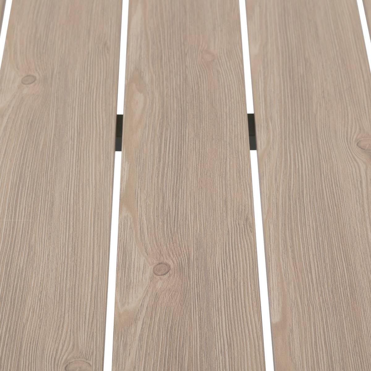 jardinito - Evasion 2 places - aluminium, effet bois, Lin/Vert Laurier