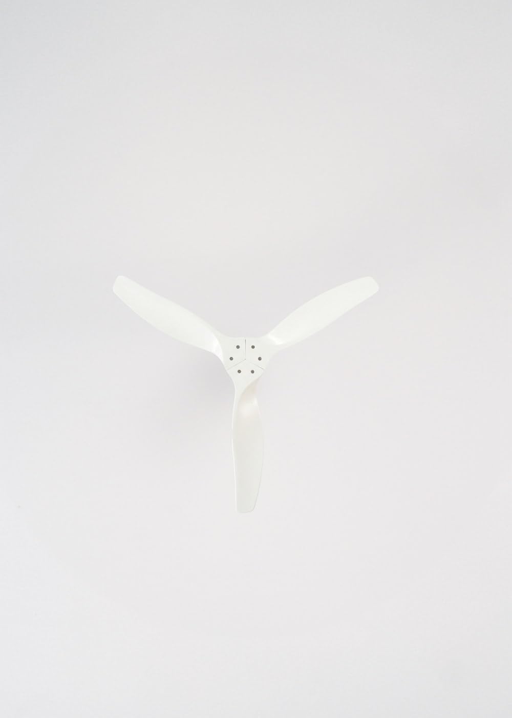 CREATE WINDCALM S Ventilateur de plafond ABS blanc avec contrôleur et télécommande, 40 W, silencieux, Ø112 cm, 6 vitesses, minuteur, fonction été/hiver