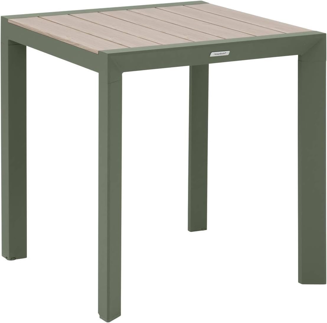 jardinito - Evasion 2 places - aluminium, effet bois, Lin/Vert Laurier